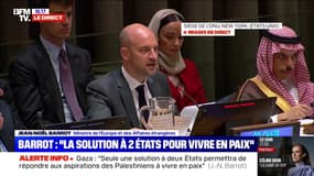 Conflit Proche-Orient: "Tous les otages [...] doivent être libérés de façon immédiate, sans condition et dans la dignité", affirme Jean-Noël Barrot