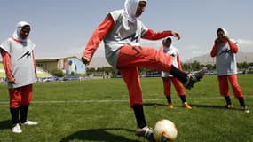 Une équipe iranienne de Football