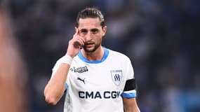 Adrien Rabiot concentré lors du match OM-PSG en Ligue 1, le 27 octobre 2024