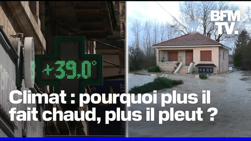 Climat: 2024, une année historiquement pluvieuse mais chaude