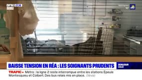 Covid-19: la tension baisse en réanimation à Lille, les soignants restent prudents