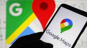 Le logo Google Maps. 