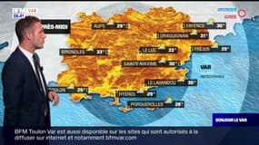  Météo Var: une très belle journée et des températures estivales ce mercredi