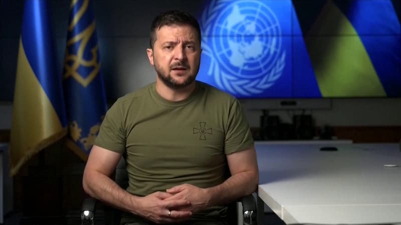 Guerre en Ukraine: Volodymyr Zelensky exige devant l'ONU une 