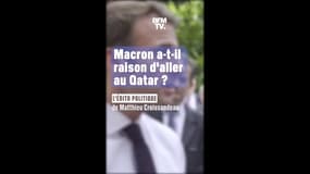 ÉDITO - Emmanuel Macron a-t-il raison d'aller au Qatar ?