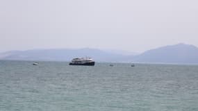 22 bateaux, qui ont rejoint la flottille mondiale Sumud, arrivent au large des côtes tunisiennes le 7 septembre 2025. 