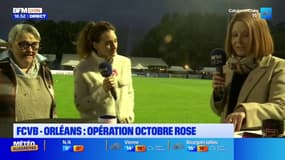 FCVB - Orléans : opération octobre rose (partie 2)