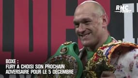 Boxe : Fury a choisi son prochain adversaire pour le 5 décembre
