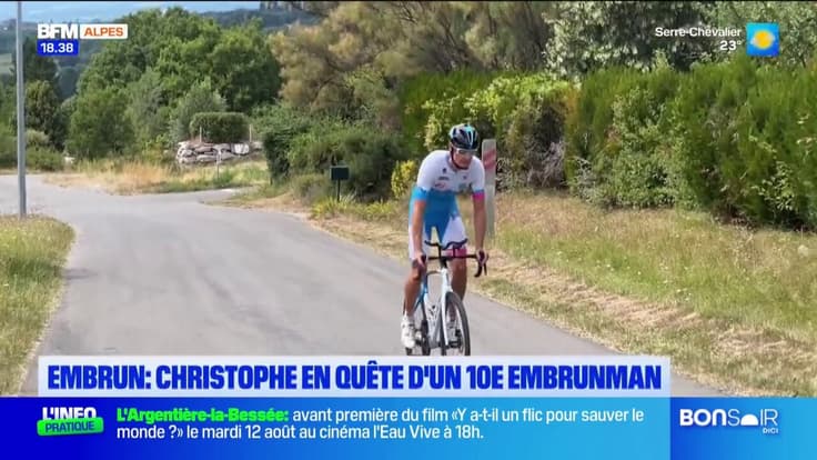 On a suivi la préparation d'un participant à l'édition 2025 de l'Embrunman
