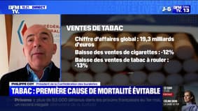 Prohibition des cigarettes: "J'ai assez pour que nous stigmatiserons, que nous nous opposons"estime Philippe Coy (Confédération des tabacs)