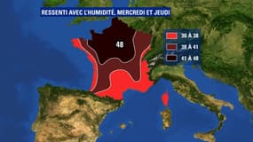 Avec l'humidité, la chaleur ressentie lors de la canicule risque d'être encore plus élevée que lors de l'été 2003.