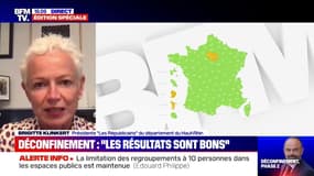 Déconfinement: "De retrouver l'Alsace en vert, c'est un soulagement", déclare la présidente du département du Haut-Rhin