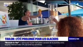 Toulon: l'été continue pour les glaciers face aux températures douces