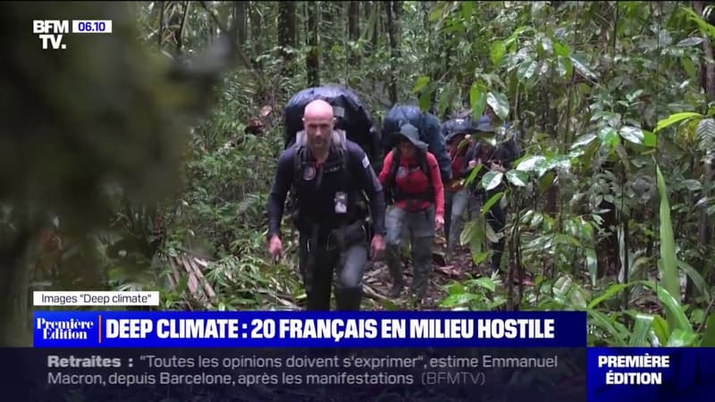 Expérience Deep Climate: 20 Français testent la résistance humaine face à des conditions météorologiques extrêmes