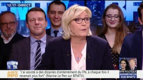 "Je vais même solliciter que la régularisation d'un clandestin soit impossible", Marine Le Pen