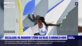 Escalade: l'Alsacien Mickaël Mawem finit 17e aux Championnats d'Europe à Munich