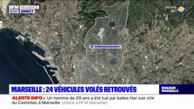 Marseille: 24 véhicules volés retrouvés, quatre hommes interpellés