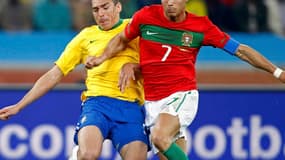 Cristiano Ronaldo et Lucio