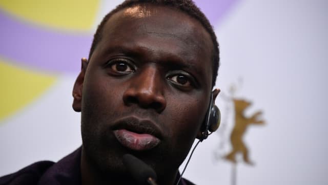 L'acteur français Omar Sy lors d'une conférence de presse le 28 février 2020
