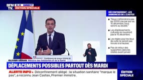 Olivier Véran: "N'utilisez pas le test comme une sorte de totem d'immunité" pour les fêtes de fin d'année