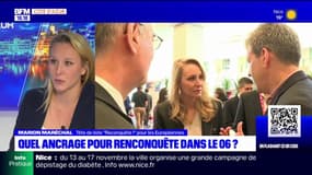 Marion Maréchal fonde "beaucoup d'espoir" sur les Alpes-Maritimes et le Var pour les élections européennes