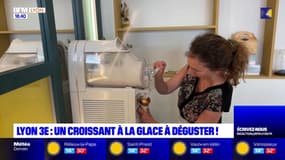 Lyon: un croissant à la glace à déguster dans le 3e arrondissement