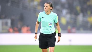 Stéphanie Frappart lors de Nantes-Auxerre, le 30 août 2025.