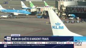 KLM dans le rouge