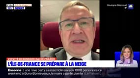 Neige: le directeur des routes d'Île-de-France parle d'un "phénomène qu'on doit pouvoir gérer"