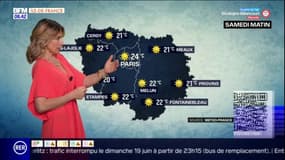 Météo Paris-Île-de-France: plein soleil et températures extrêmement élevées ce samedi, 38°C à Paris