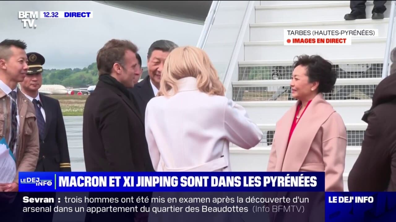 Xi Jinping et son épouse viennent d'atterrir à Tar