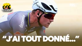 Tour de France : "J'ai tout donné", la déception de van der Poel, 3e de l'étape 11