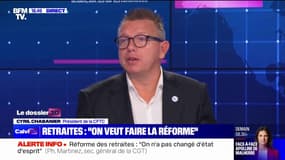 Cyril Chabanier (CFTC): "On sait qu'on va aller sur 64 ans avec une accélération de la loi Touraine"