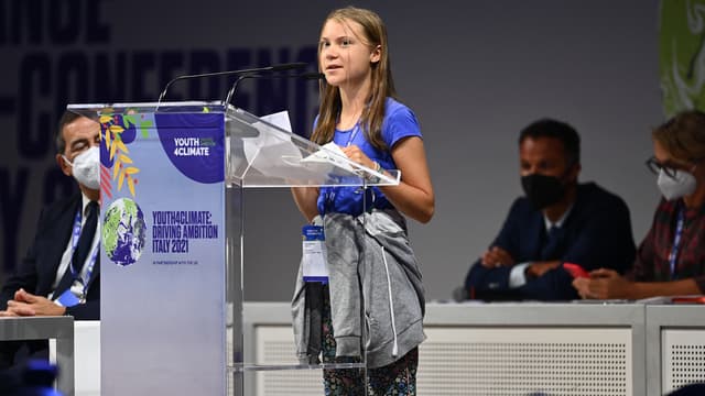 Greta Thunberg à Milan