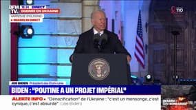 Joe Biden: "Cette guerre est d'ores et déjà un échec pour la Russie et pour Vladimir Poutine"