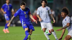 Lionel Messi lors du match amical entre l'Argentine et Porto Rico (6-0), le 14 octobre 2025