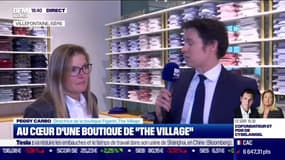 Au cœur d'une boutique de prêt-à-porter de "The Village" - 08/12