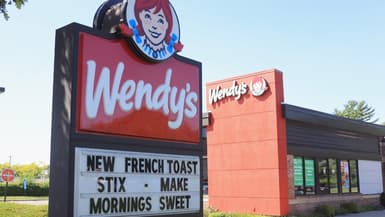Un restaurant Wendy's à Farmingdale, dans l'État de New York (États-Unis), le 15 septembre 2022.