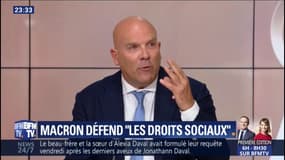 "Heureusement qu'il y a des lois sociales en France" estime Bruno Bonnell, député LAREM du Rhône