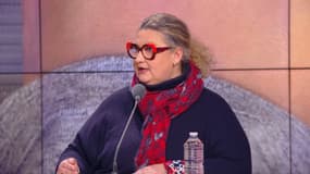 Anne-Sophie Joly, présidente du collectif national des associations d'obèses sur le plateau de RMC et RMC Story le 6 mars 2024