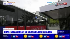 Orne: accident de car scolaire à Gandelain