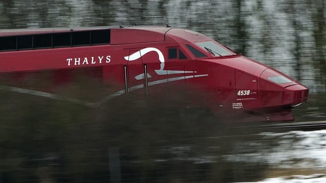 Un train Thalys à Seclin