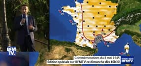 La météo pour ce dimanche 8 mai 2016