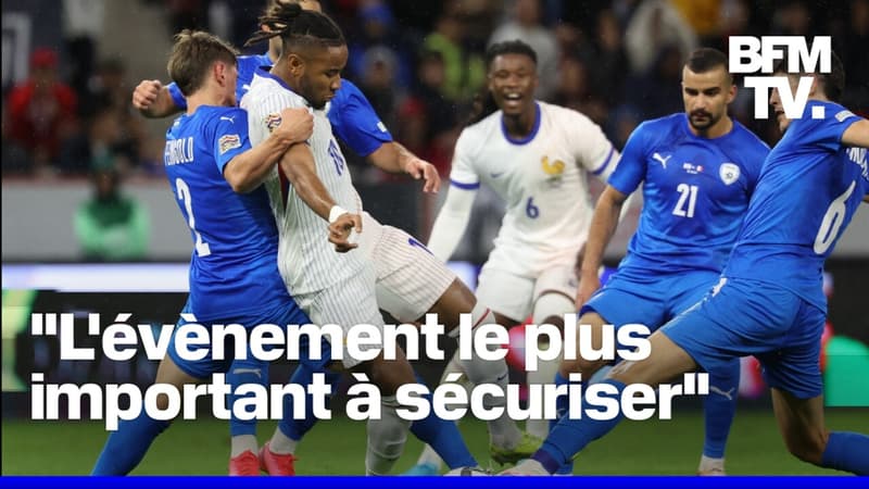 Football: France-Israël, un match à risque?