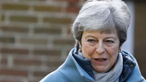 Theresa May, au lendemain des manifestations géantes contre le brexit