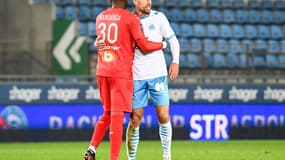 Kevin Strootman avec Steve Mandanda