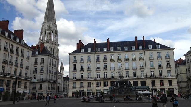 Vue de Nantes, où l'ITI est lademande est la plus forte