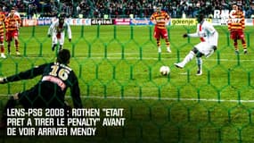 Lens-PSG 2008 : Rothen "était prêt à tirer le penalty" avoir de voir arriver Mendy