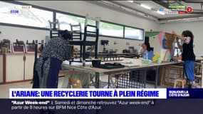 Nice: une recyclerie tourne à plein régime dans le quartier de l'Ariane
