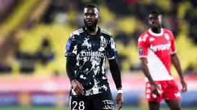 Tanguy Ndombele avec l'OL face à Monaco, le 5 février.
